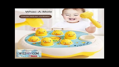 Cartoon Whac-A-Mole Montessori Baby Toy Toddler Educational Birthday Gift Animal Theme Review