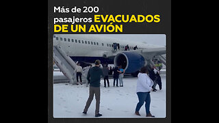 Evacúan a más de 200 pasajeros de un avión en EE.UU. tras despegue fallido