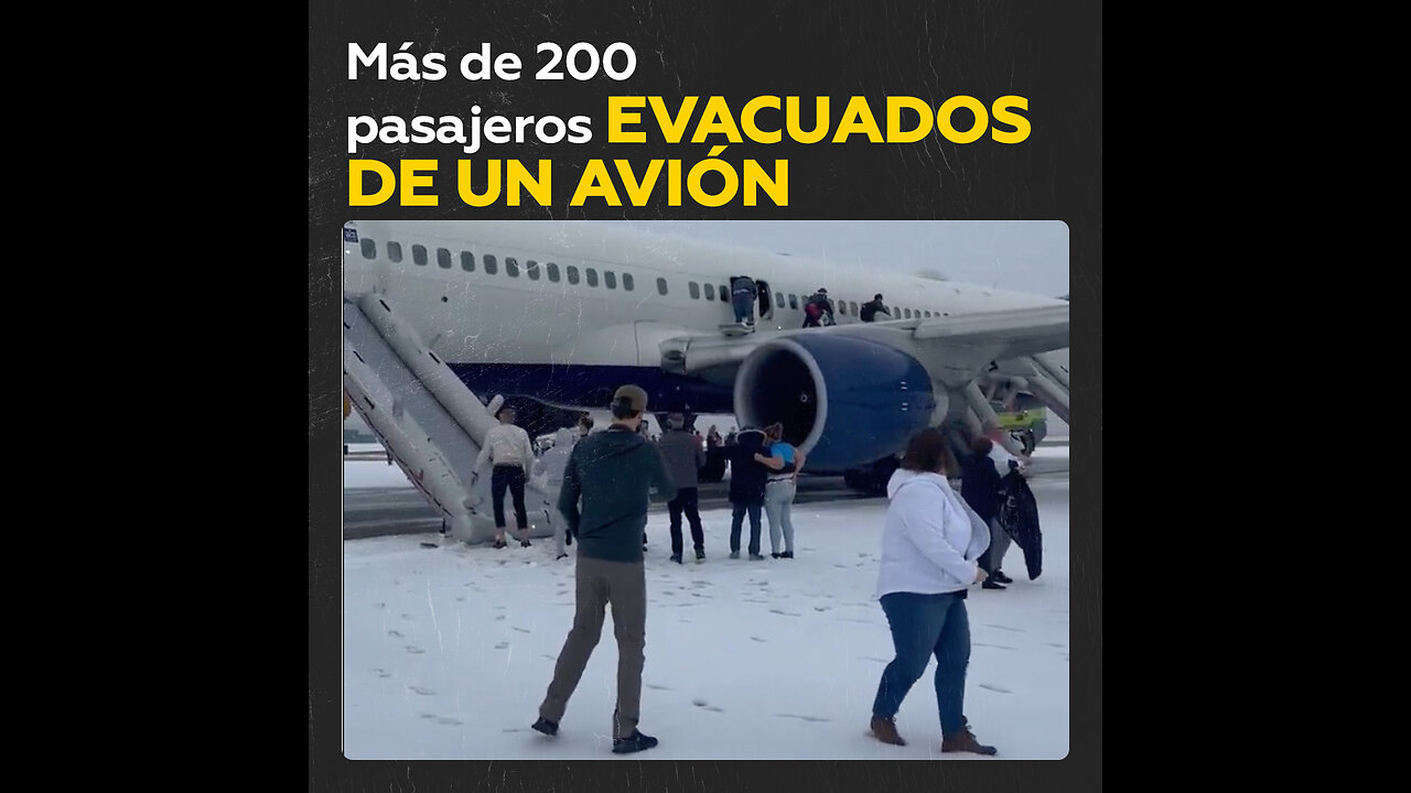 Evacúan a más de 200 pasajeros de un avión en EE.UU. tras despegue fallido