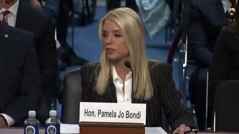 Trump's AG nominee Pam Bondi's full statement during her confirmation hearing.