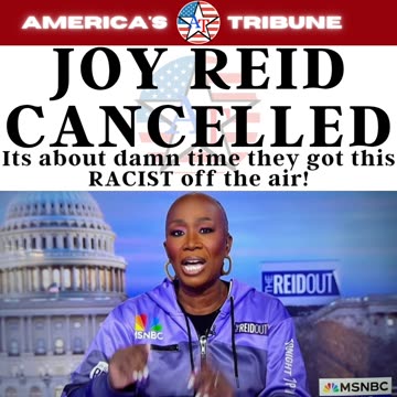 Joy Reid Cancelled from MSNBC