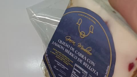 Queso con jamón ibérico de bellota