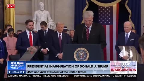 Franklin Graham Delivers Opening Prayer At Presidential Inauguration