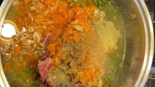 Making Split Pea Soup