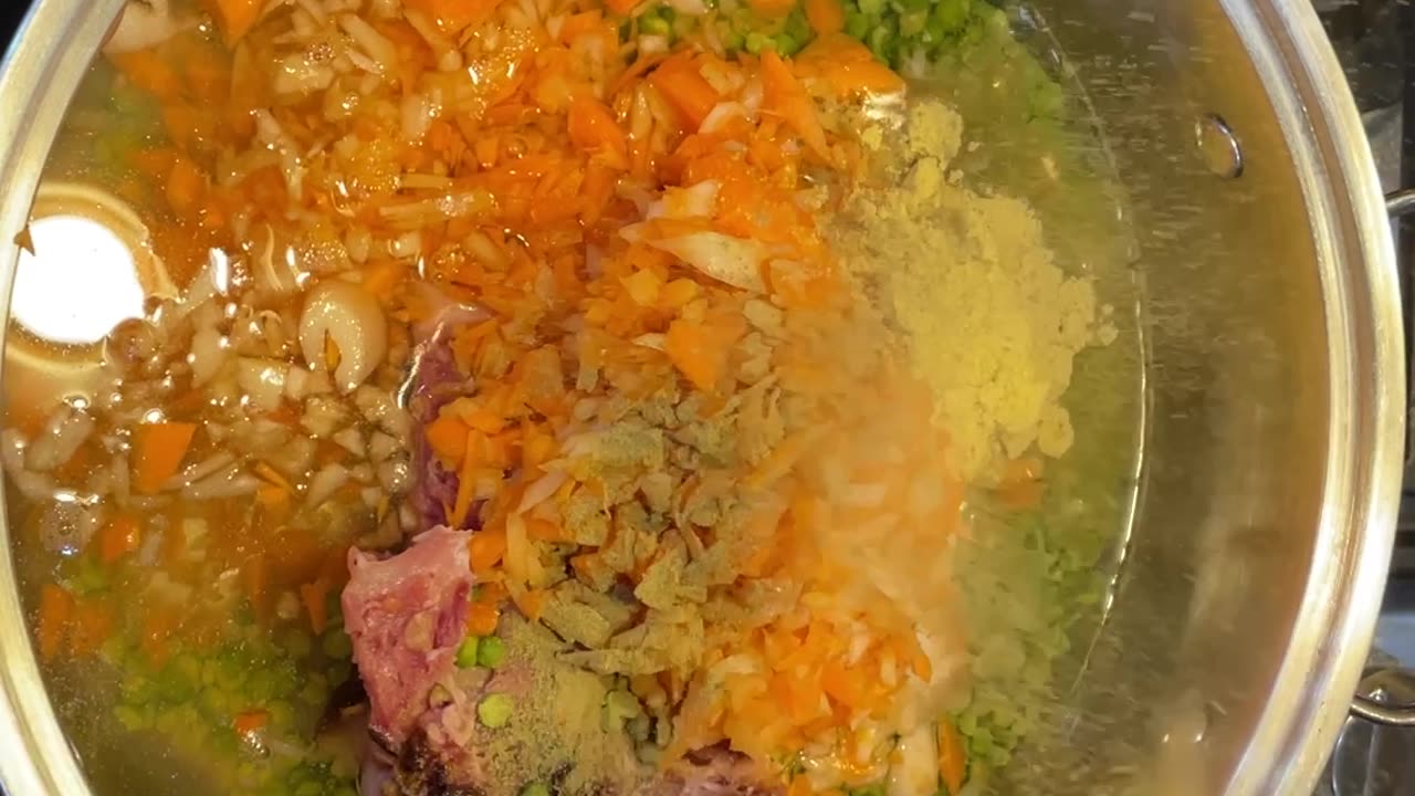Making Split Pea Soup