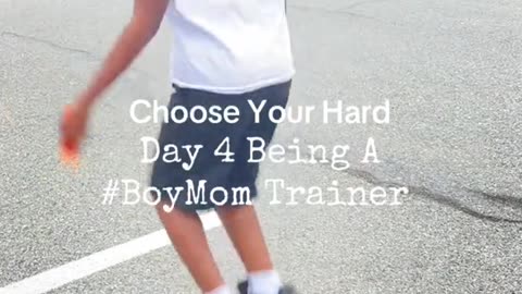 Day 4, training my son #homeschooliingmom