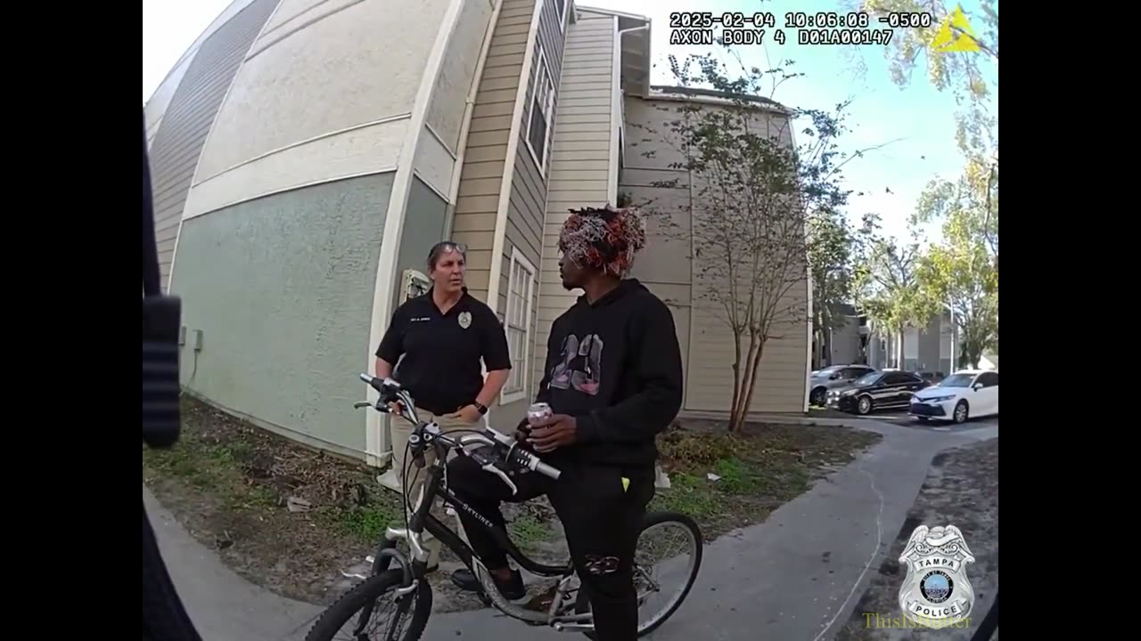 Bodycam video shows gunfire exchange between convicted felon, Tampa police