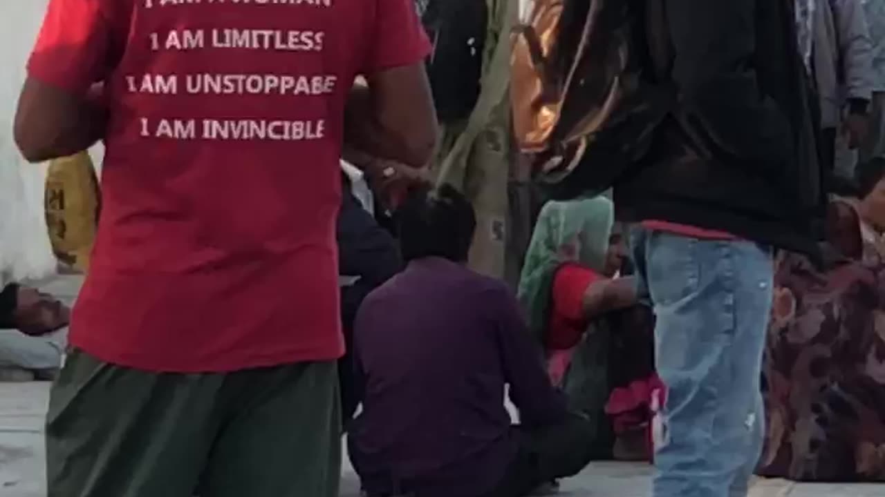 Guy wearing funny tshirt