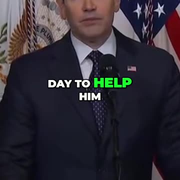 Marco Rubio Honored the President