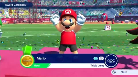 Mario and Sonic at the Tokyo Olympic Games