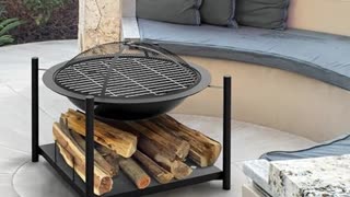 🔥 Ultimate Outdoor Entertainment Hub | Must-See Fire Pit Combo