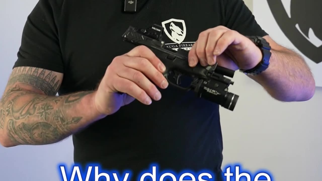 New Shooter- Why Does the Slide Lock to the Rear When Empty?