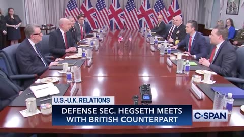 Defense Secretary Hegseth, British counterpart talk stepping up European defense