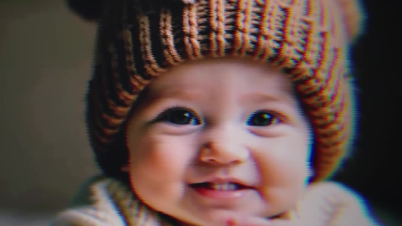 Cute baby singing viral song