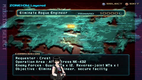 Armored Core 3 Silent Line MIssion 01 Eliminate Rogue Engineer Lets Play Session