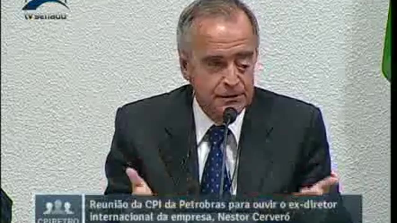 Parlamentares ouvem o ex-diretor Internacional da Petrobras Nestor Serveró