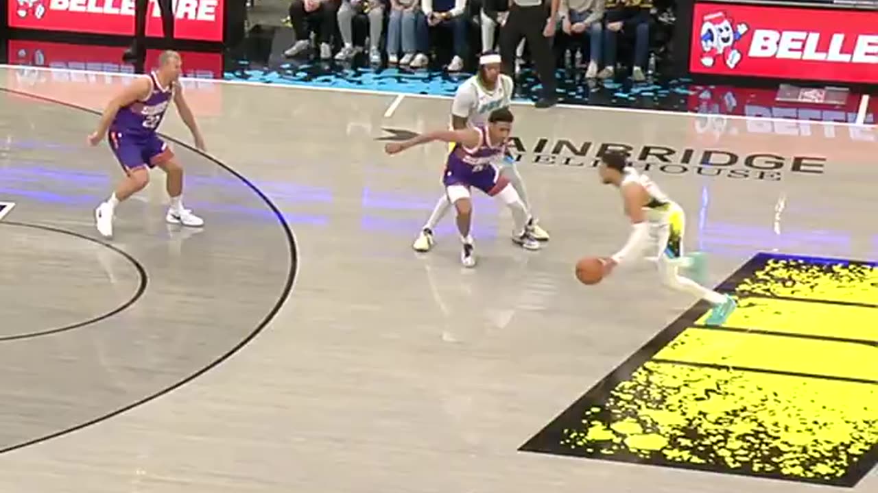 Haliburton to Turner: A thing of beauty! 🤝 #NBAAllStar