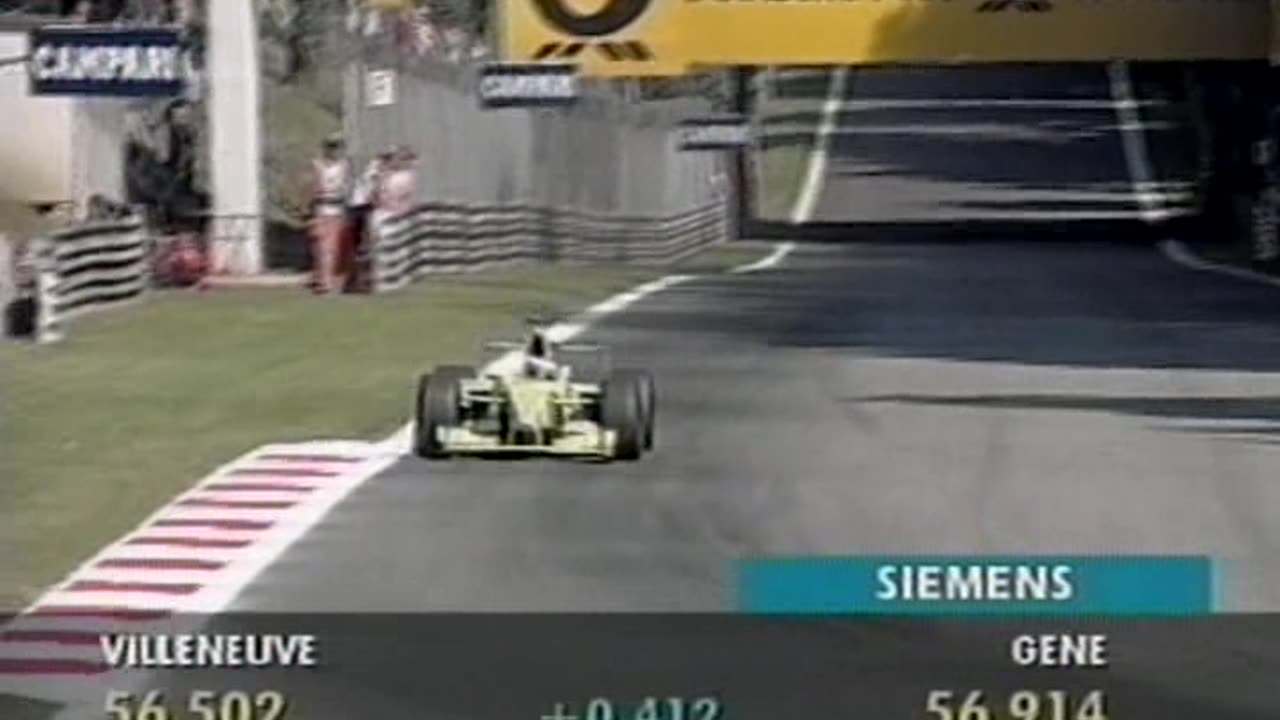 F1 - 2000.09.09. Olasz Nagydíj, Monza - Időmérő edzés (MTV)