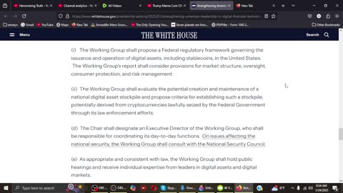 Trump Issues Digital Currency Executive Order