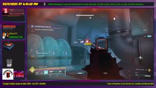 Destiny 2: 3-11-25 Hydroponics Delta is the Lost Sector. Void/Strand Surge.