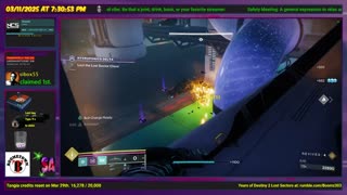 Destiny 2: 3-11-25 Hydroponics Delta is the Lost Sector. Void/Strand Surge.