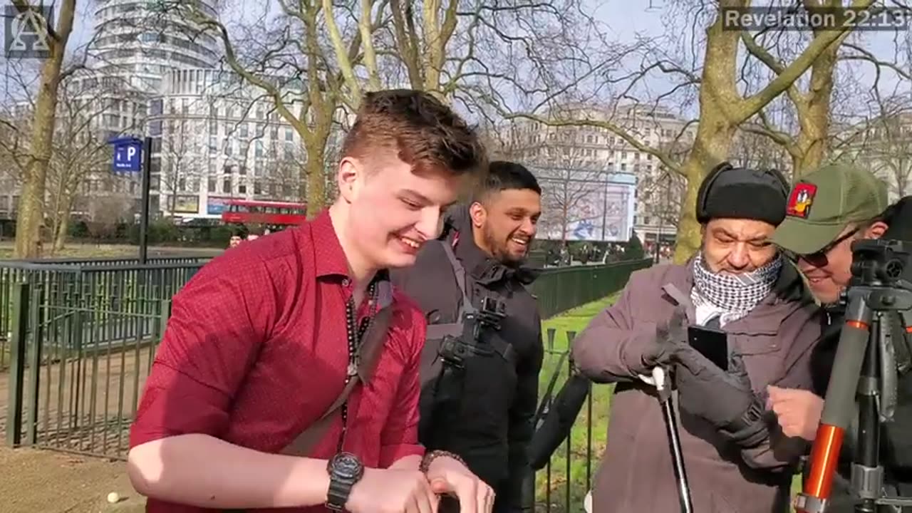 Speakers Corner - Uncle Omar Tries To Headbutt Me, And He Starts Lashing Out at Others Again