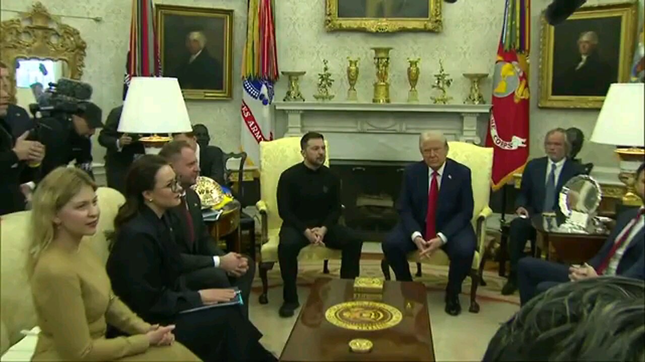 Trump, Zelensky shouting match at the White House: FULL