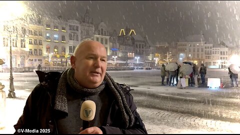 🔴 Live 📢 Langstdurende actie coronabeleid _ Mechelen 5e jaargang, actie nr. 208 op 8.01.25