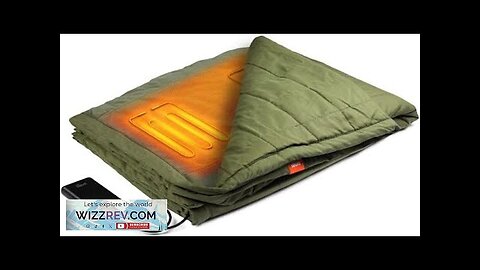 Gobi Heat Zen Portable Heated Blanket Portable Battery Operated Heating Review