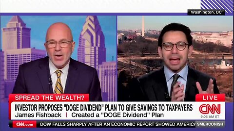 CNN’s Smerconish Battles Creator of ‘DOGE Dividend’ Plan: ‘Do I Have to Silence Your Microphone?’