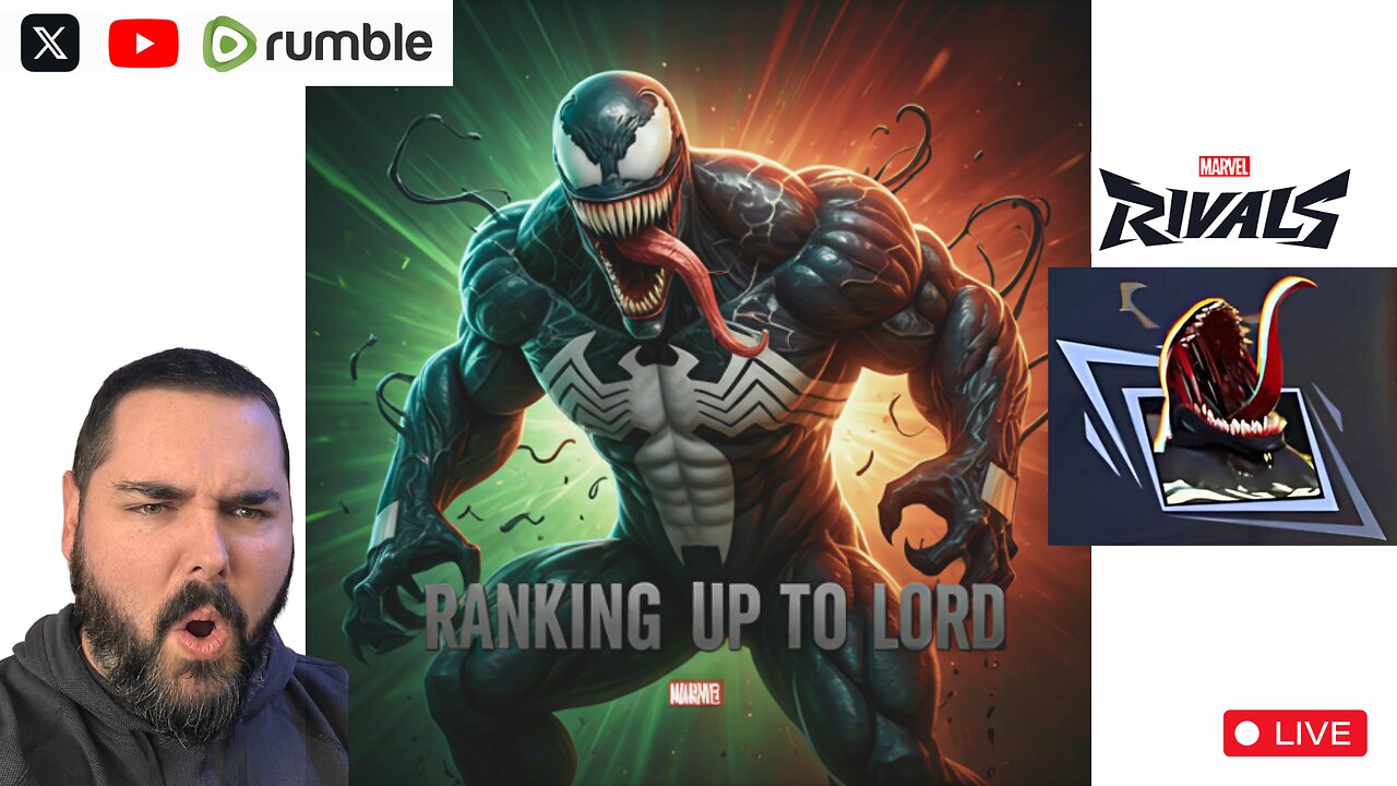 Marvel Rivals Ranked? Venom LORD Grind? Come find out!