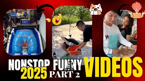 Best Funny Videos Of 2025 Part 2 😂🤣 | try not to laugh impossible | F4FUNNY