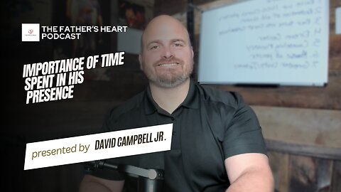 Importance of spending time in God's presence
