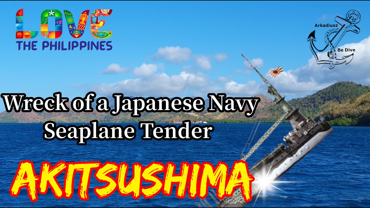 Akitsushima Maru @ArkadiuszBeDive | Philippines | Coron Bay | Wreck