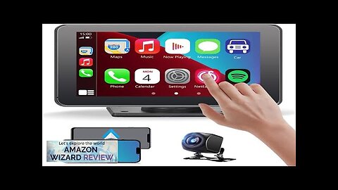 Wireless Car Stereo with Apple CarPlay/Android Auto Portable Touch Screen Car Radio Review