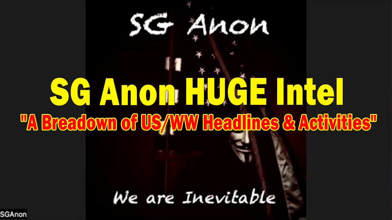 SG Anon & Mack HUGE Intel Jan 24: "A Breadown of US/WW Headlines & Activities"