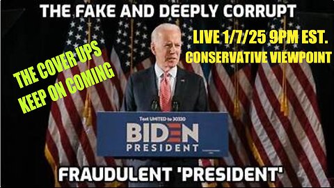BIDEN ADMINISTRATION & THE DOJ ARE UP TO SOMETHING & THE VIDEO TO PROVE IT, TONIGHT @ 9PM EST.