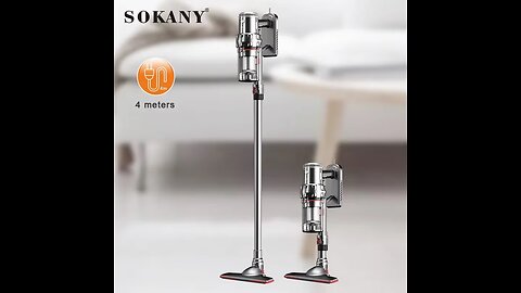 Houselin Corded Vacuum Cleaner 20Kpa Suction Power, 1.1L Capacity