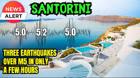 Special Presentation Supervolcano Santorini Explosive Past and Present Day It Has Changed