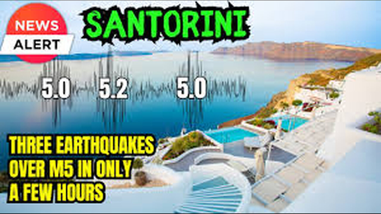 Special Presentation Supervolcano Santorini Explosive Past and Present Day It Has Changed