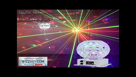 Rotating Crystal Ball LED Sound Activated Dance Disco Strobe Light DJ Magic Review