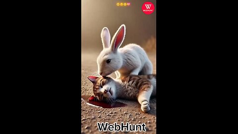 Rabbit Love 🐈 Cat _-_New Short Video WebHunt Official 2025