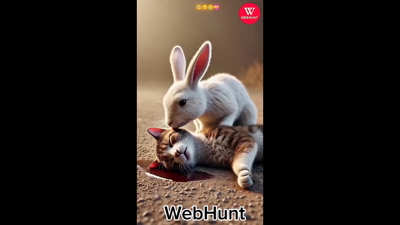 Rabbit Love 🐈 Cat _-_New Short Video WebHunt Official 2025