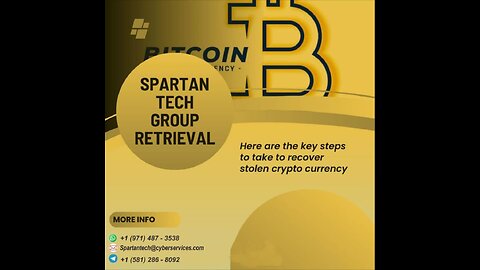 SECURE YOUR STOLEN BITCOIN AND ASSETS WITH SPARTAN TECH GROUP RETRIEVAL
