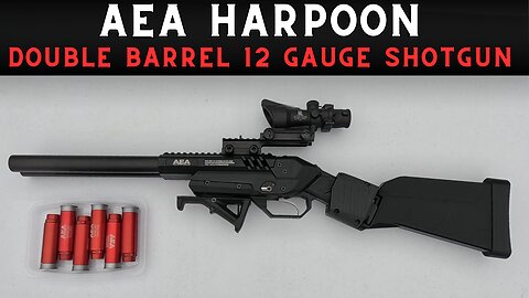 This Double Barrel 12 Gauge Shotgun Is a Blast...Literally