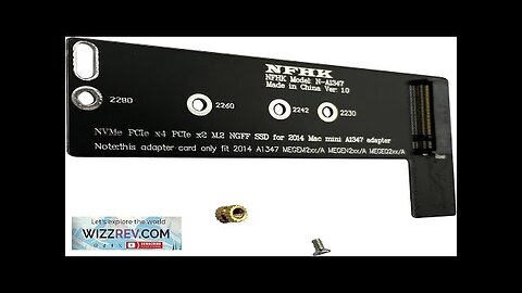 BestParts M.2 NGFF M-Key NVME SSD Convertor Card Replacement for Mac Mini Review