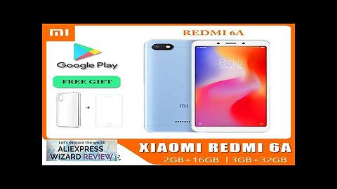 Original Smartphone Xiaomi Redmi 6A 3GB 32GB Wholesale Cheapest Xiaomi Mobile Phone Review