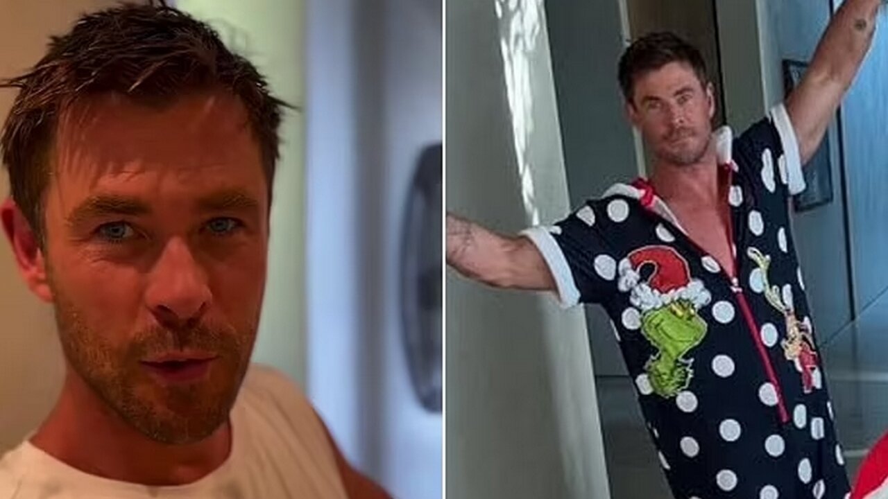 Chris Hemsworth’s Weird Christmas Prank!