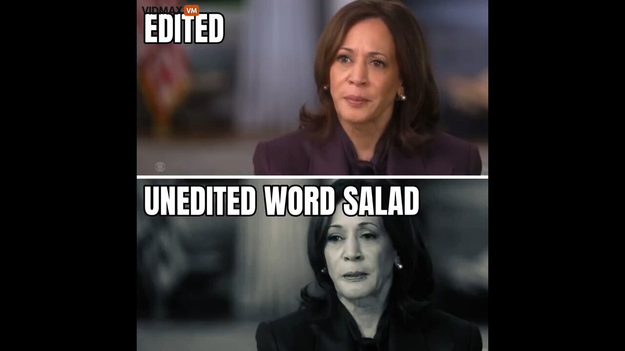 FCC Releases The Unedited 60 Minutes Interview With Kamala Harris And It's As Dumb As You Imagined