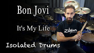 Bon Jovi - It's My Life | Isolated Drums | Panos Geo